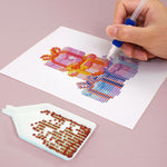 Happy Birthday 12Pcs - Mini Diamond Painting Kit