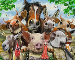 Happy Farm Animals Diamond Painting