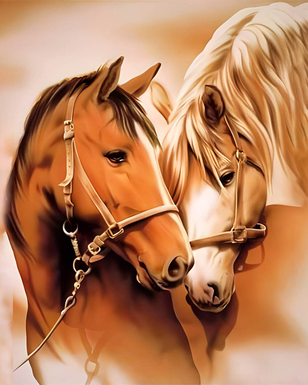 Horse Couple Diamond Painting