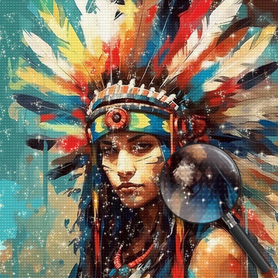 Indian Princess Diamond Painting