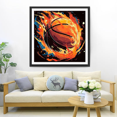 Intense Basketball Diamond Painting
