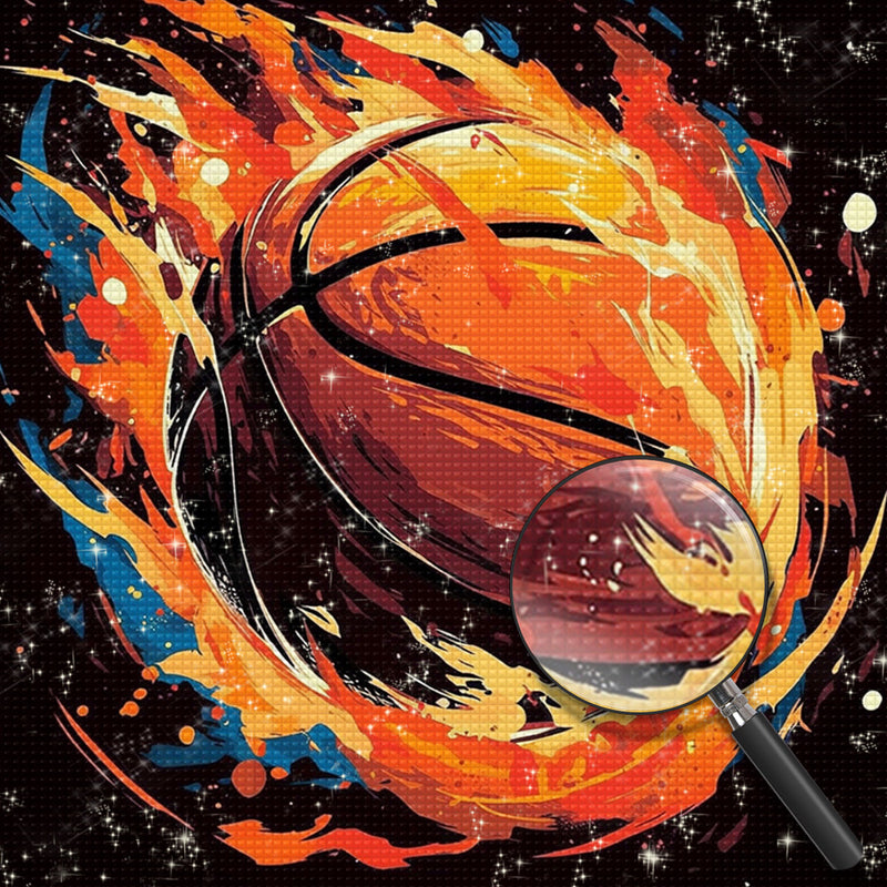 Intense Basketball Diamond Painting