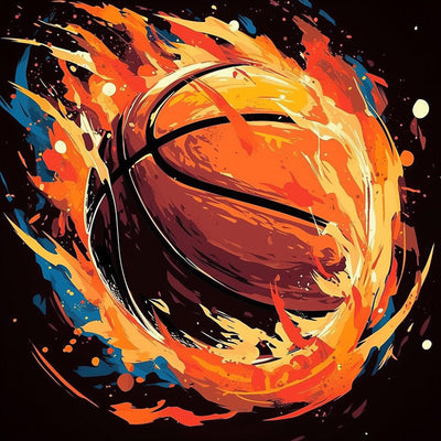 Intense Basketball Diamond Painting