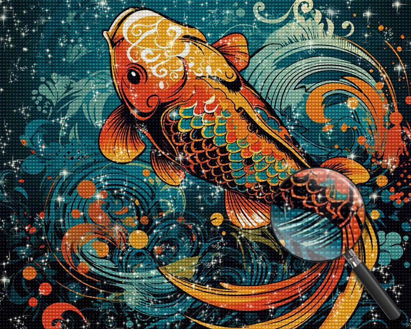 Koi Carp Diamond Painting