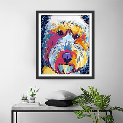 Labrador Poodle Diamond Painting