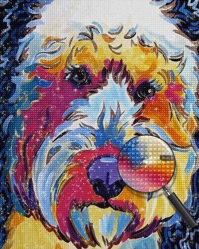 Labrador Poodle Diamond Painting