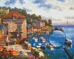 Landscape Harbour Diamond Painting