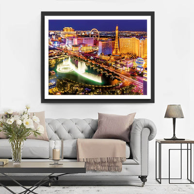 Las Vegas at Night Diamond Painting
