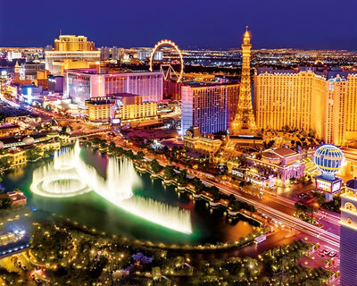 Las Vegas at Night Diamond Painting