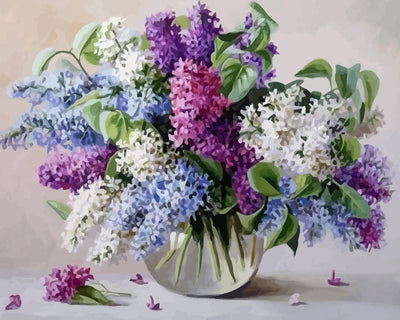 Lilac Bouquet Diamond Painting
