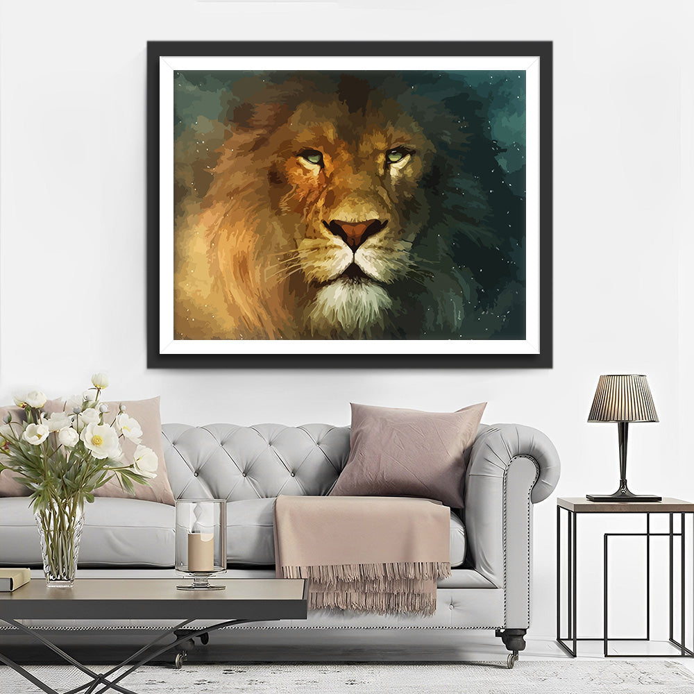 Lion Diamond Painting
