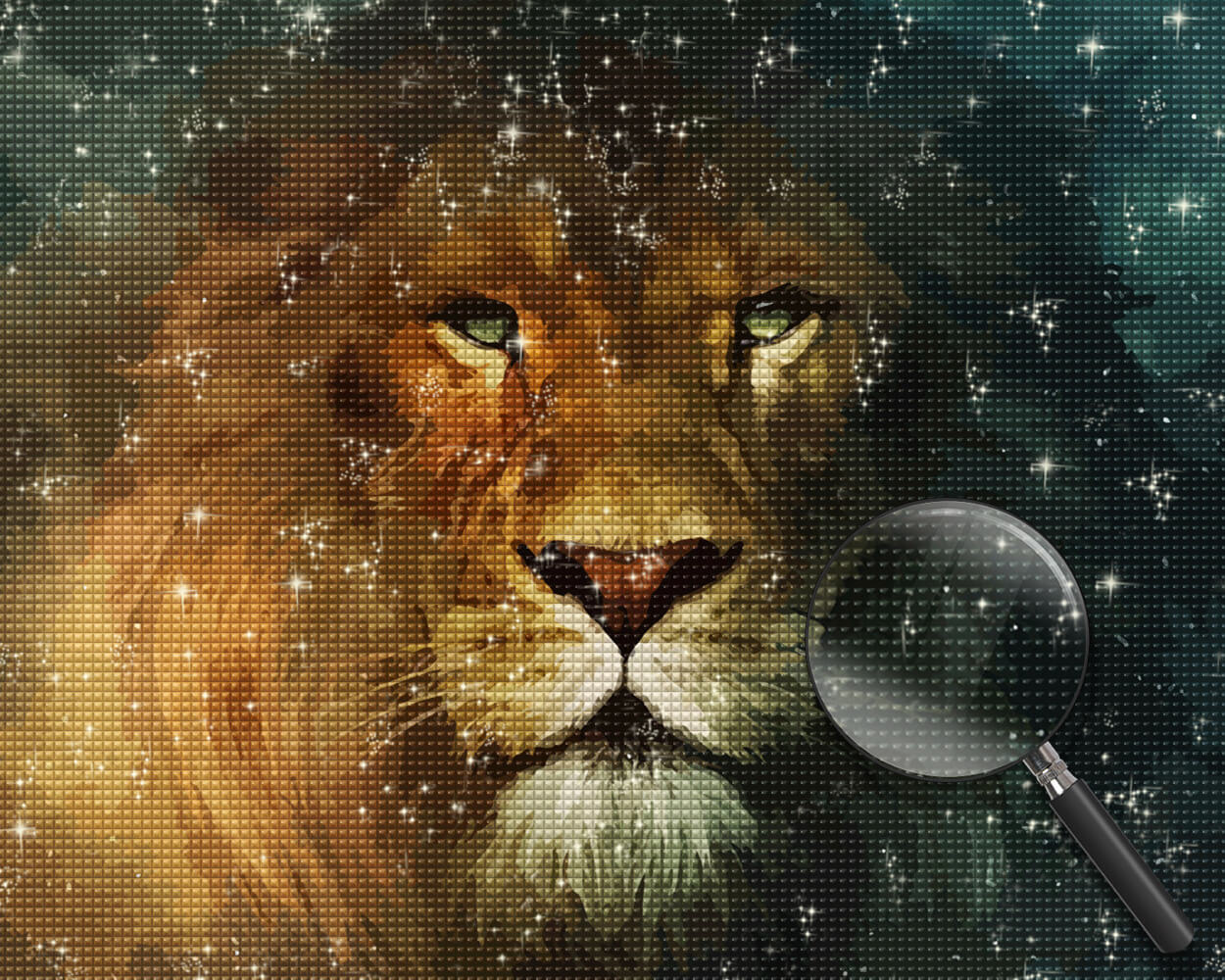 Lion Diamond Painting