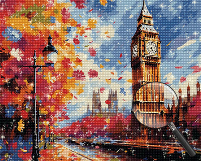 London in Autumn Diamond Painting
