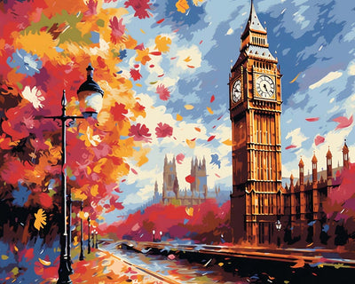 London in Autumn Diamond Painting