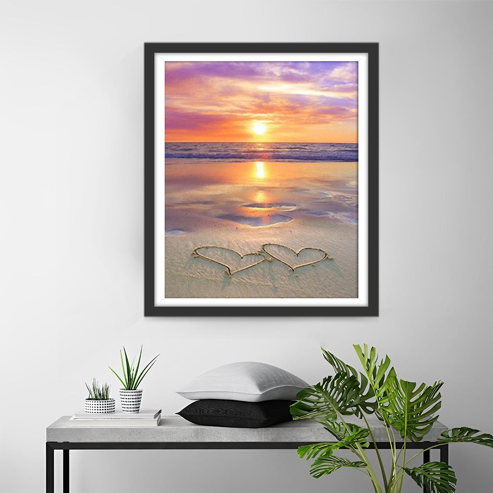 Love on the Beach Diamond Painting