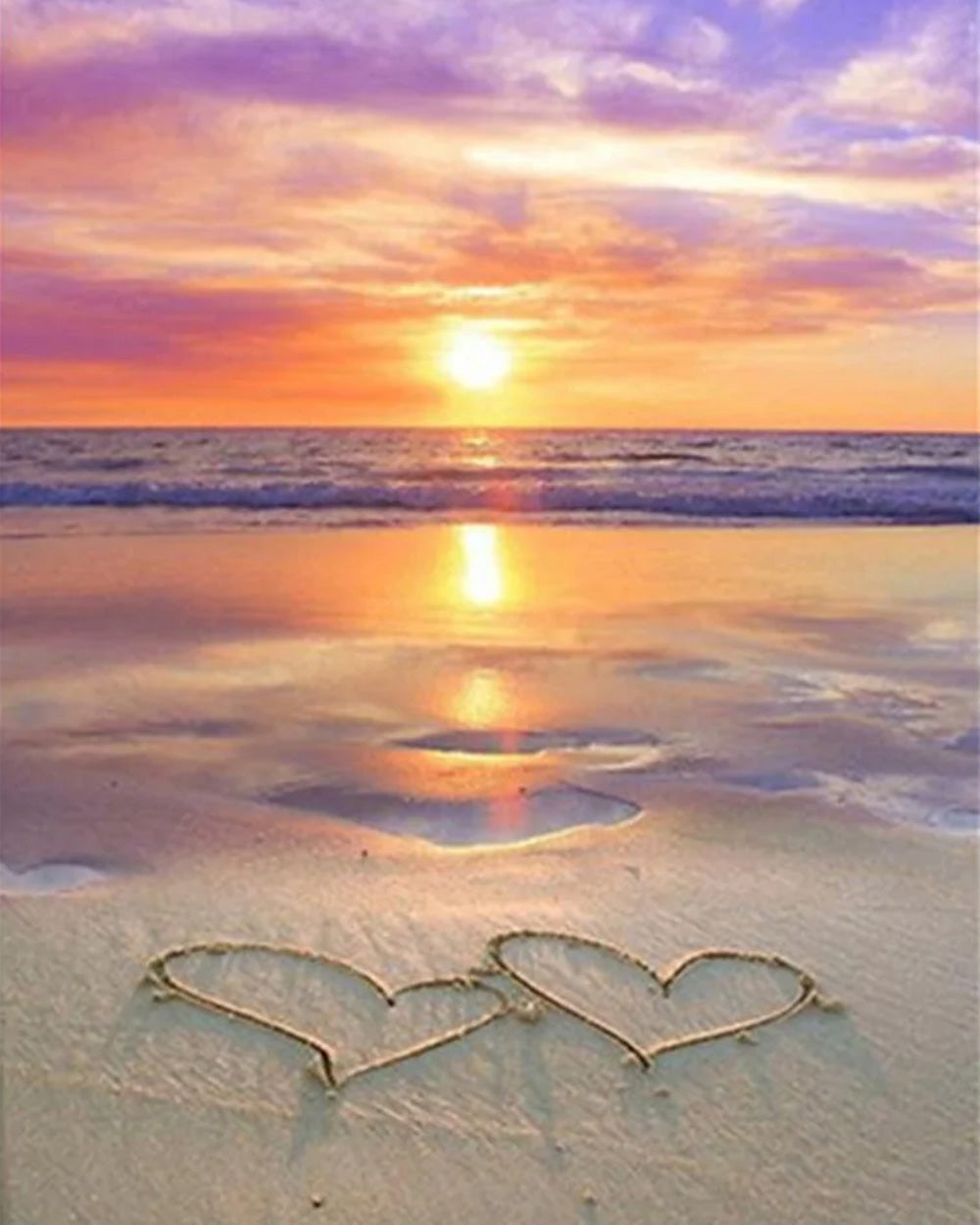 Love on the Beach Diamond Painting
