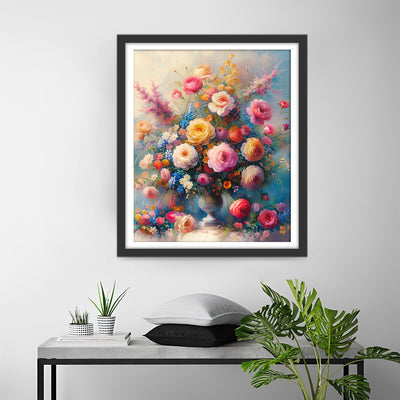 Lush Peony Blossoms Diamond Painting
