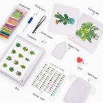 Lush Potted Plants 12Pcs - Mini Diamond Painting Kit