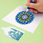 Mandala Series 12Pcs - Mini Diamond Painting Kit