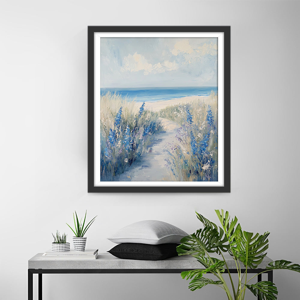 Meadow by the Sea Diamond Painting