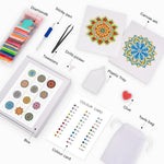 Mindful Mandala 12Pcs - Mini Diamond Painting Kit