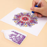 Mindful Mandala 12Pcs - Mini Diamond Painting Kit