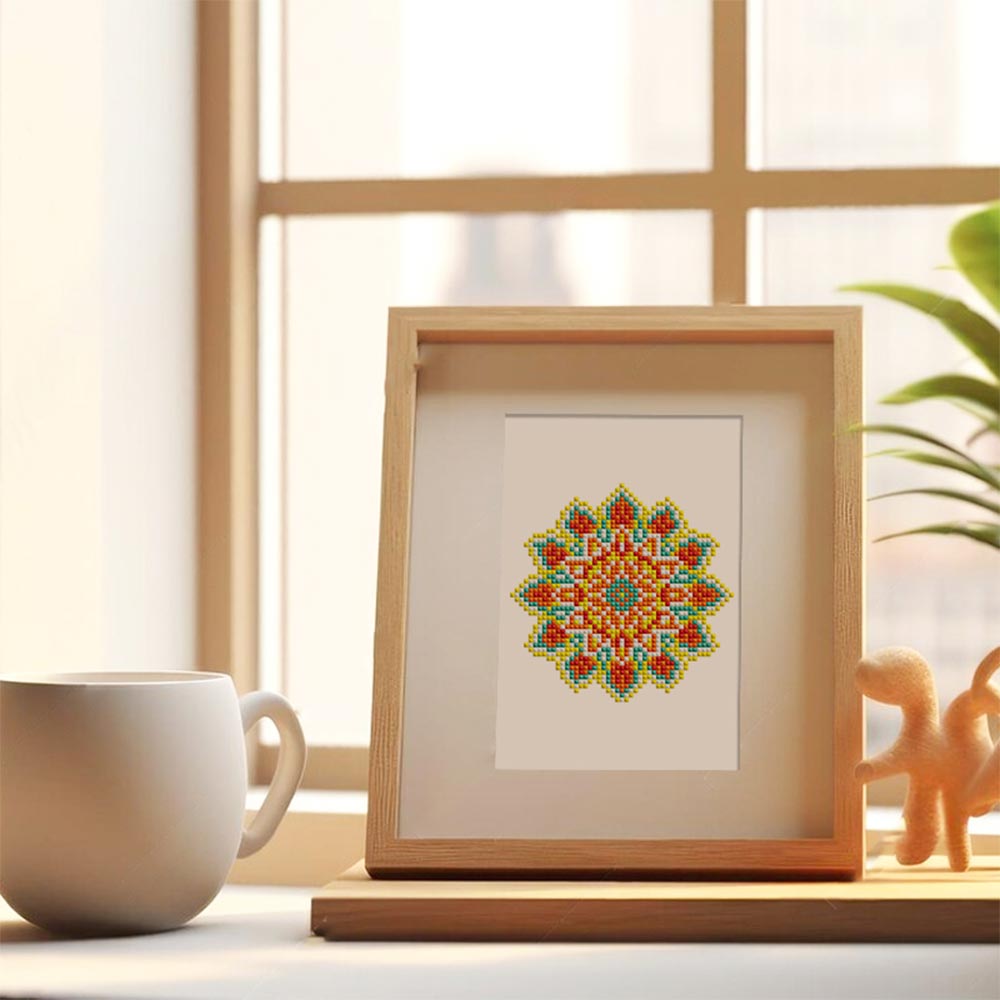 Mindful Mandala 12Pcs - Mini Diamond Painting Kit