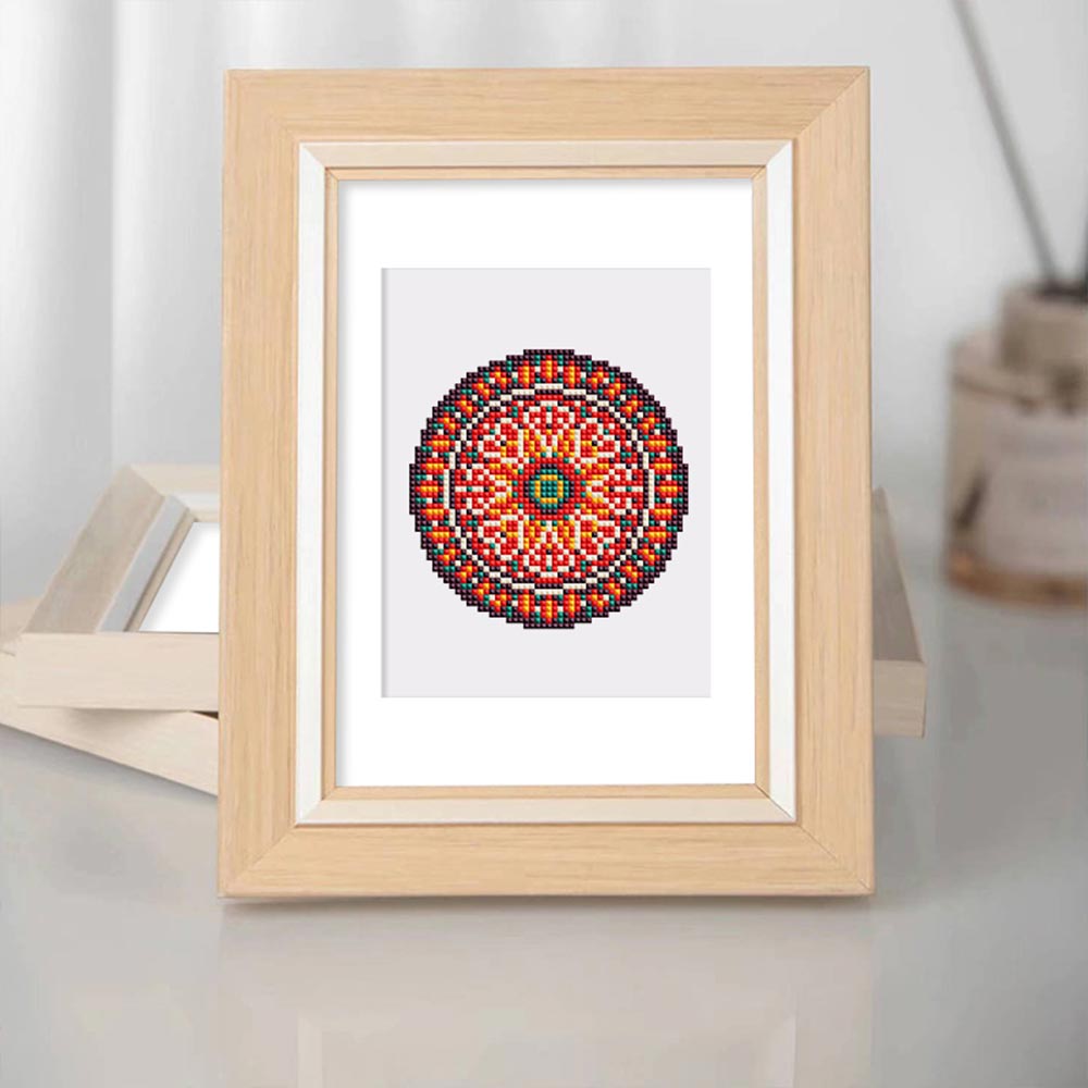 Mindful Mandala 12Pcs - Mini Diamond Painting Kit