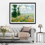 Monet Poppy Field Diamond Painting