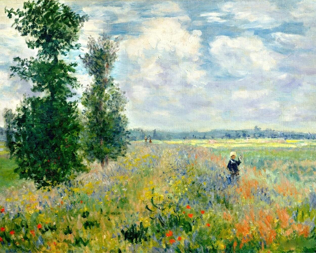 Monet Poppy Field Diamond Painting