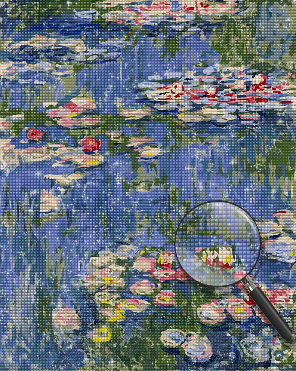 Monet's Water Lilies Diamond Painting