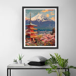Mount Fuji, Japan Diamond Painting