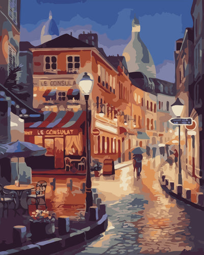 Night in the City Diamond Painting