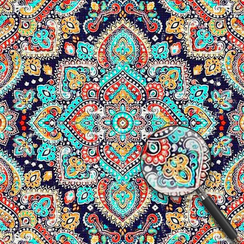 Ornate Floral Texture Mandala Diamond Painting