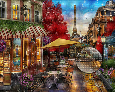 Paris City Street Diamond Painting