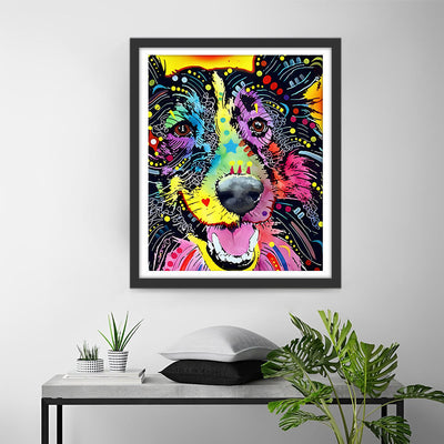 Pop Art Dog Diamond Painting
