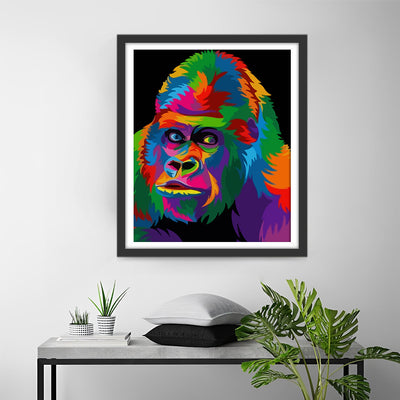 Pop Art Gorilla Diamond Painting