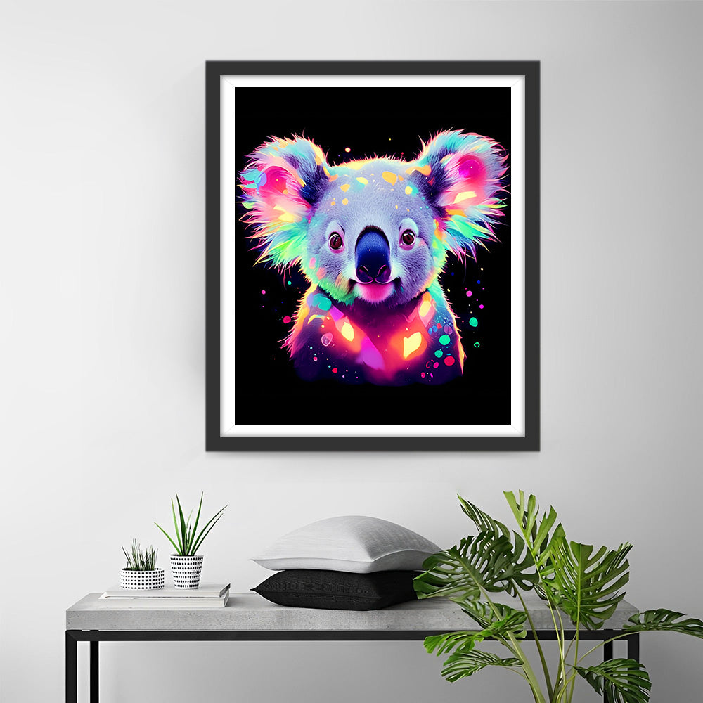 Pop Art Koala Diamond Painting