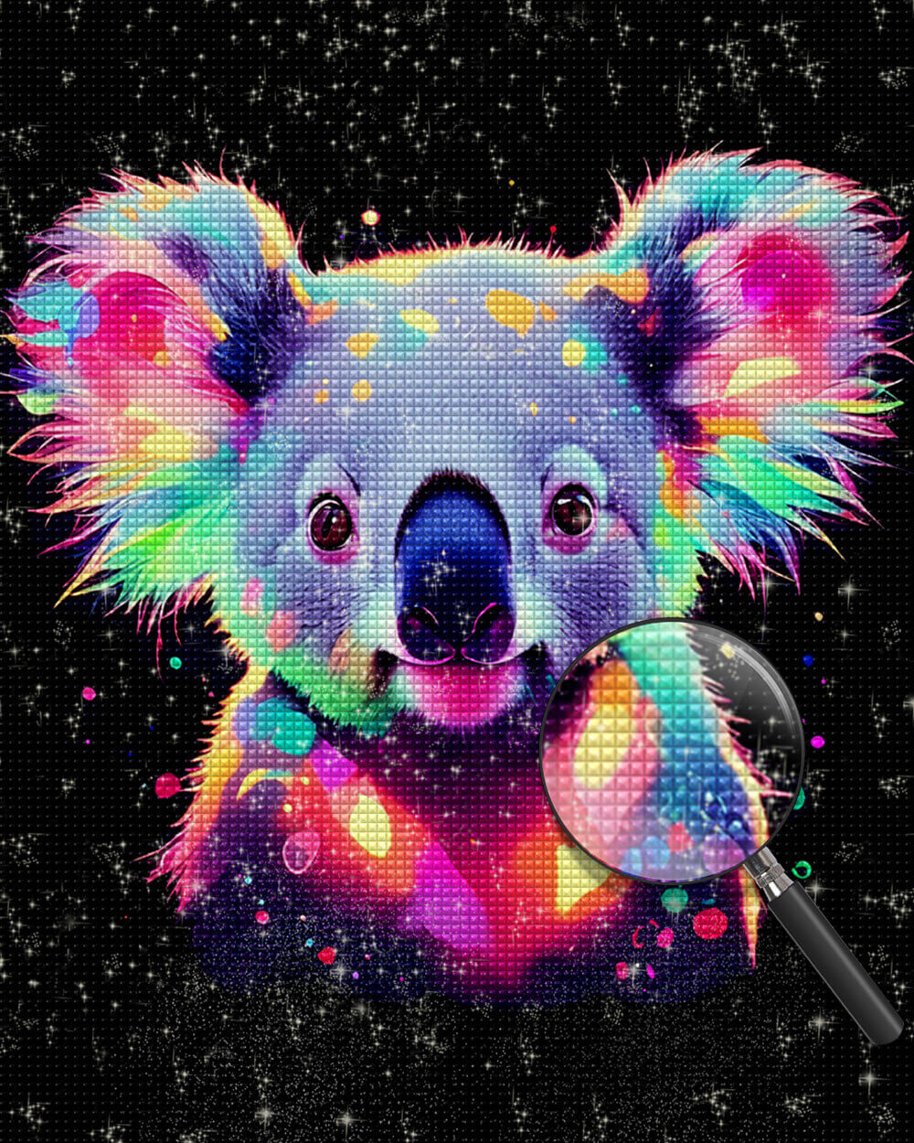 Pop Art Koala Diamond Painting