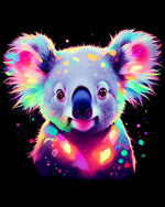 Pop Art Koala Diamond Painting