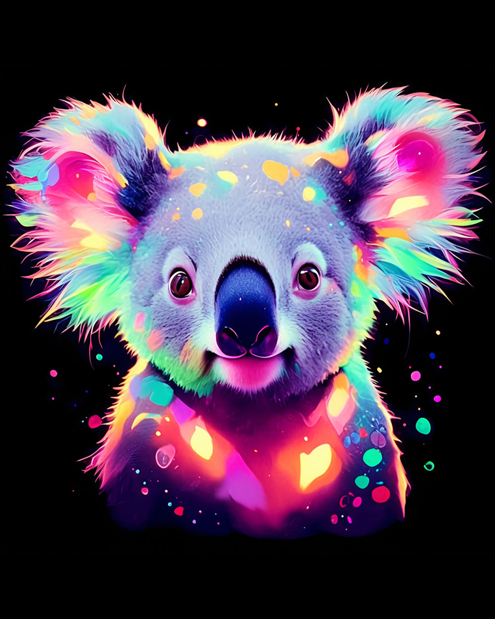 Pop Art Koala Diamond Painting