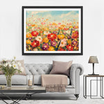 Poppies Field Diamond Painting