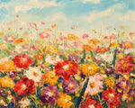 Poppies Field Diamond Painting
