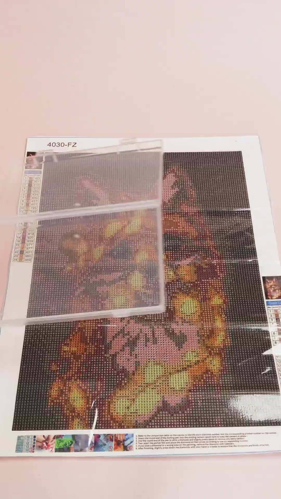 Light and Fox Diamond Painting