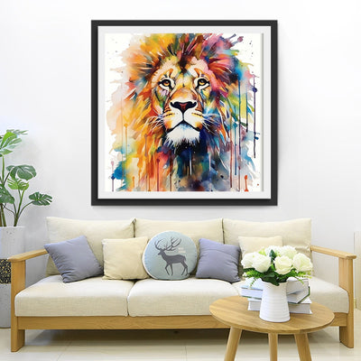 Proud Lion Diamond Painting
