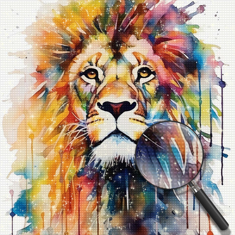 Proud Lion Diamond Painting