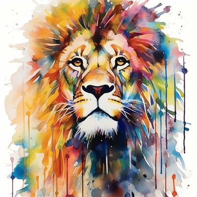 Proud Lion Diamond Painting