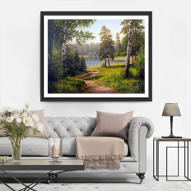 Quiet Woods Diamond Painting
