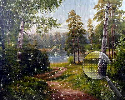 Quiet Woods Diamond Painting