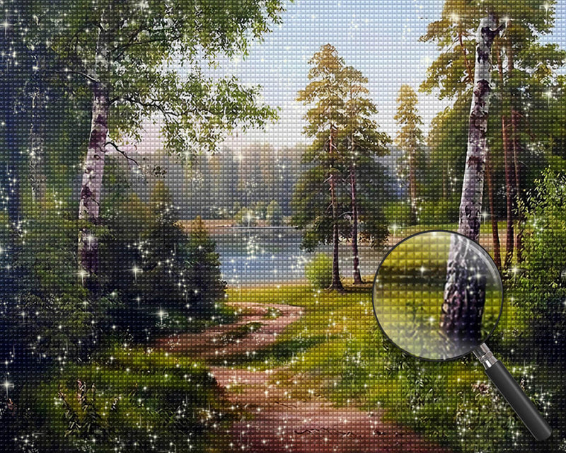Quiet Woods Diamond Painting
